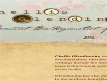 Tablet Screenshot of chellisglendinning.org